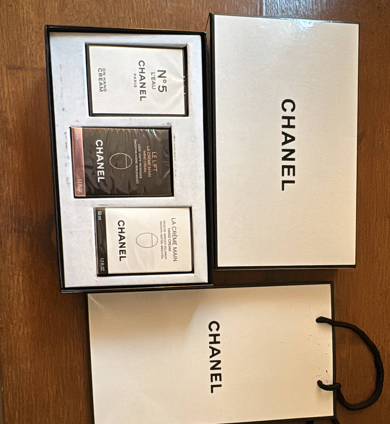 Chanel La Crème Main Hand Cream Trio Set