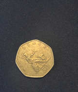 United Kingdom 50 Pence Britannia Coin (1969-1981) - Image 1