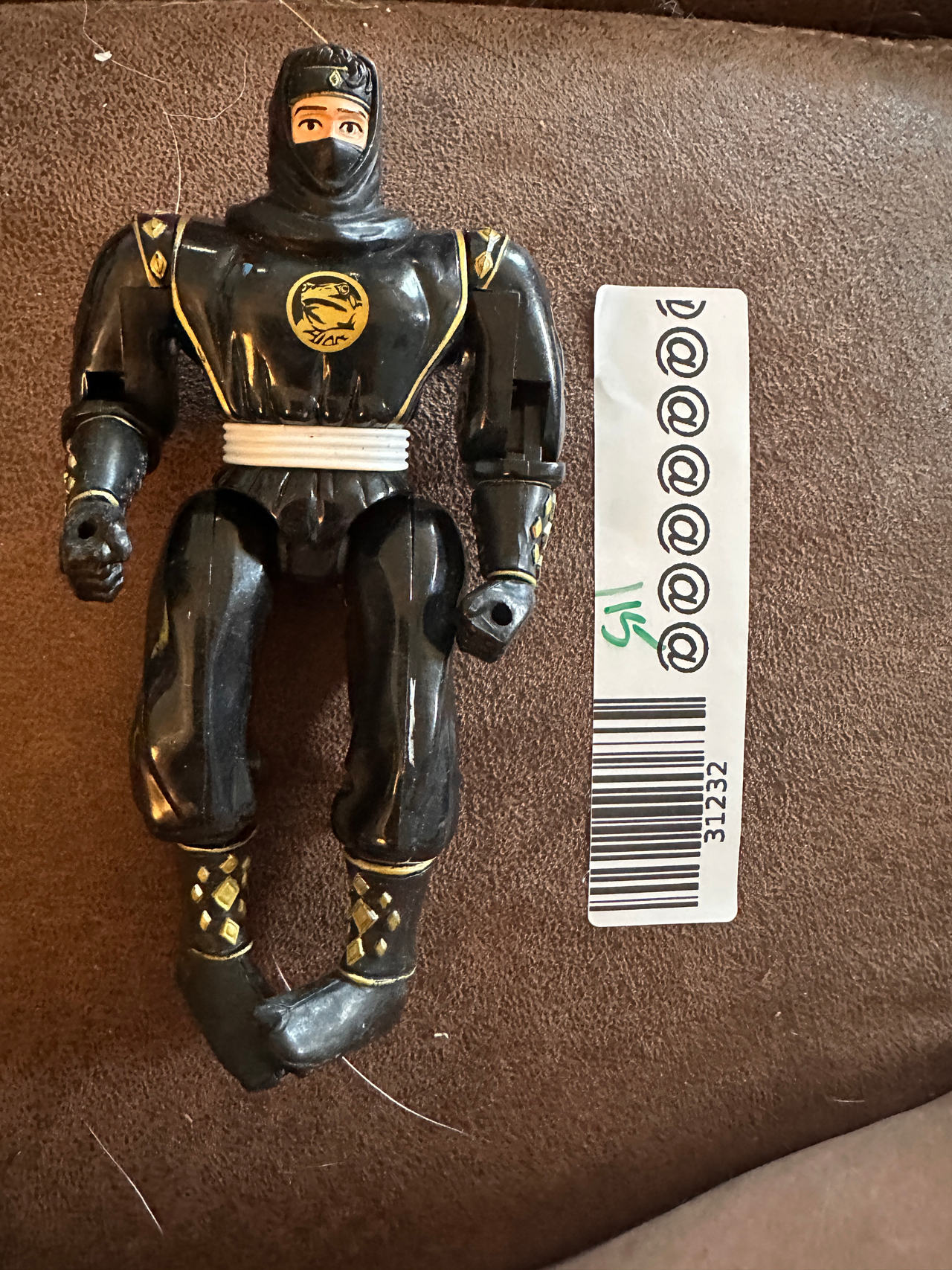 Power Rangers Ninja Ranger Black Ranger Action Figure
