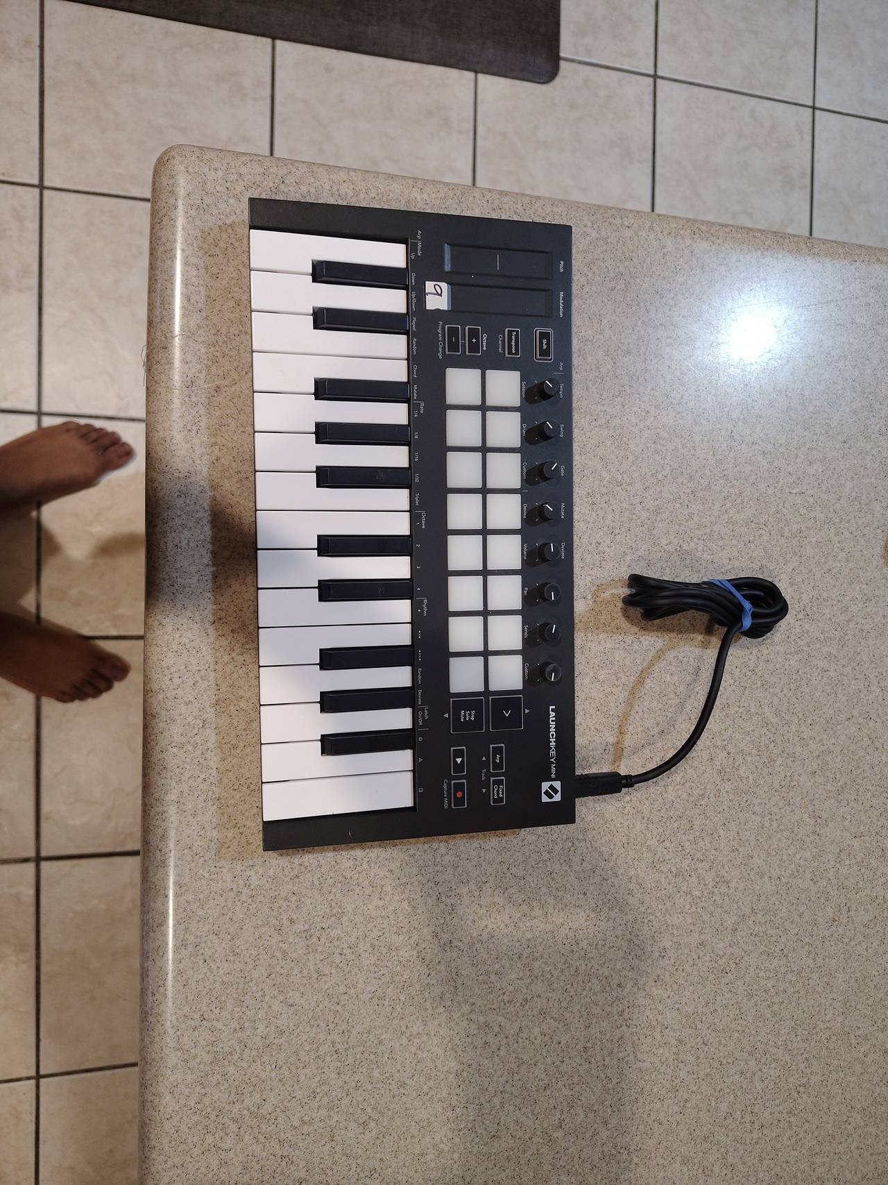 Novation Launchkey Mini MK3 MIDI Keyboard Controller