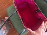 Kate Spade Plaid pink. black Tote Bag - Image 3