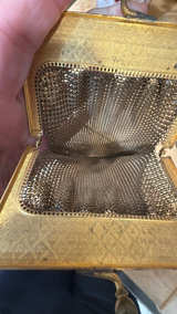 Whiting & Davis Art Deco Enameled Mesh Purse - Image 5