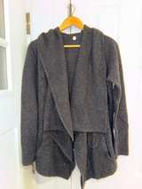 Margaret O'Leary Black Sweater Throw Cardigan Womens - Image 1