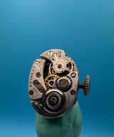 Elgin Grade 655 21 Jewel Watch Movement running - Image 1