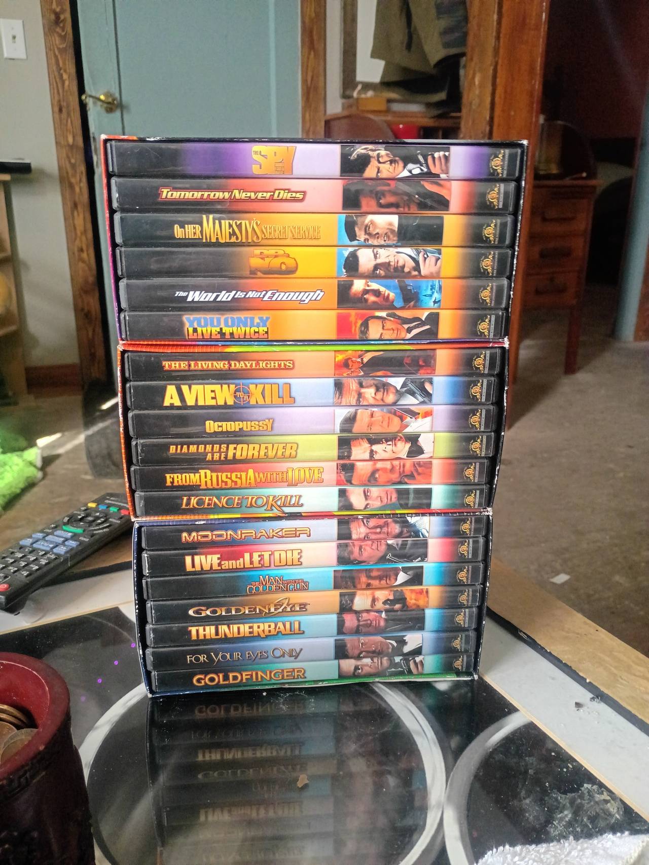 James Bond 007 DVD Collection Volumes 1, 2, and 3 Box Sets