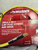 Husky 3/8 in. x 50 ft. Lay Flat Hybrid Air Hose - Image 1