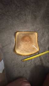 Murano Tortoise Shell Art Glass Bowl - Image 7