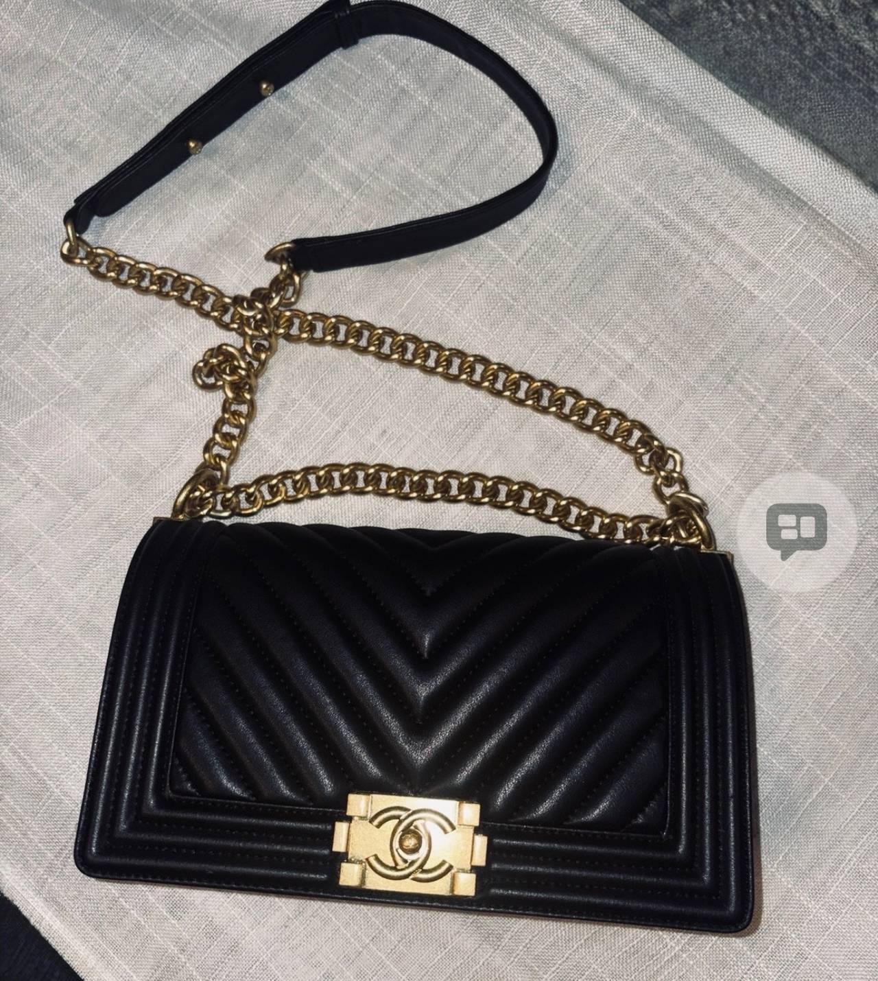 Chanel Lambskin Quilted Flap Bag