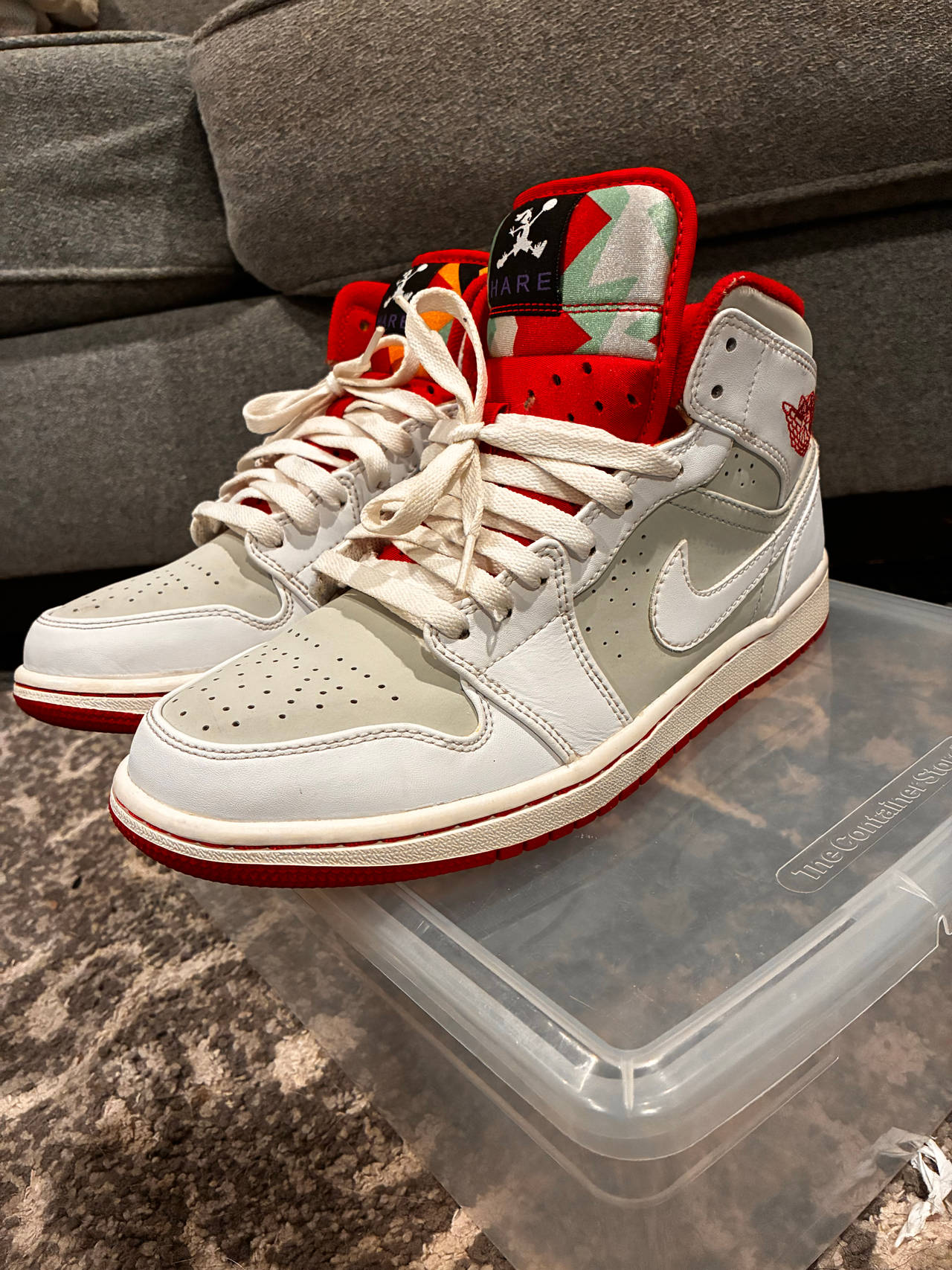 Air Jordan 1 Mid Hare 2015