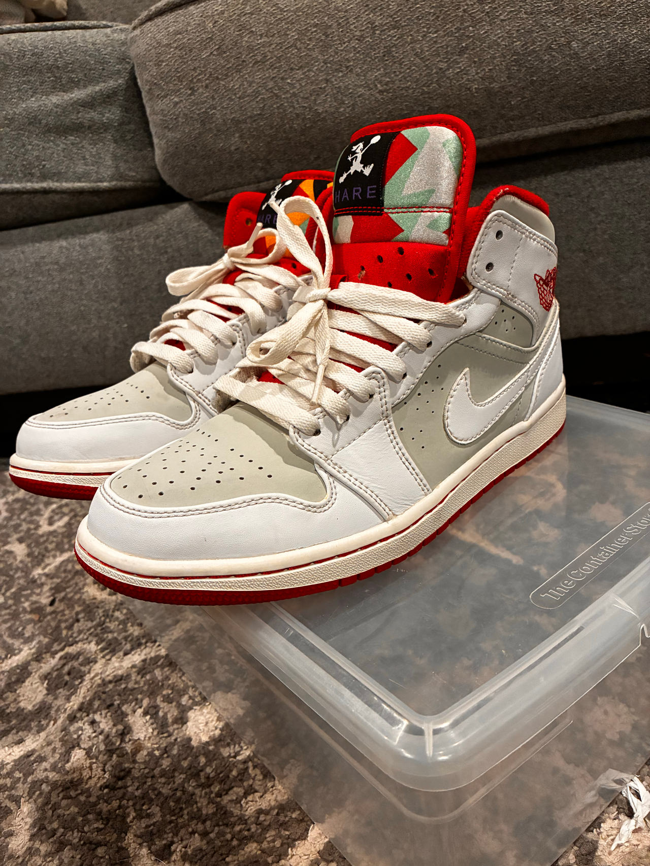 Air Jordan 1 Mid Hare 2015