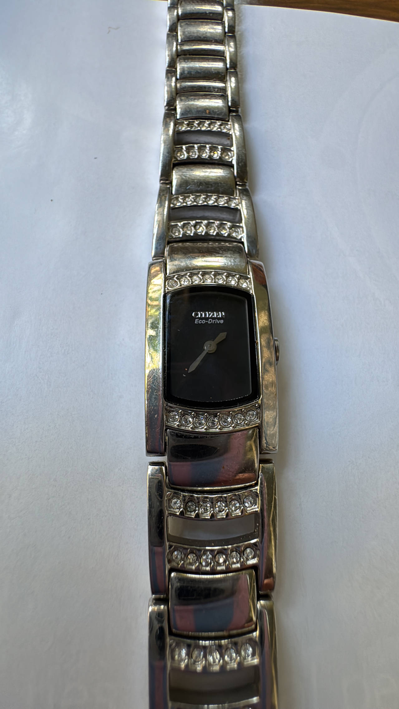 Citizen Eco-Drive Silhouette Crystal Watch
