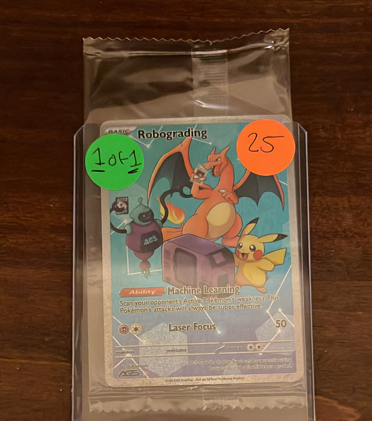AGS Robograding Custom Pokemon Card