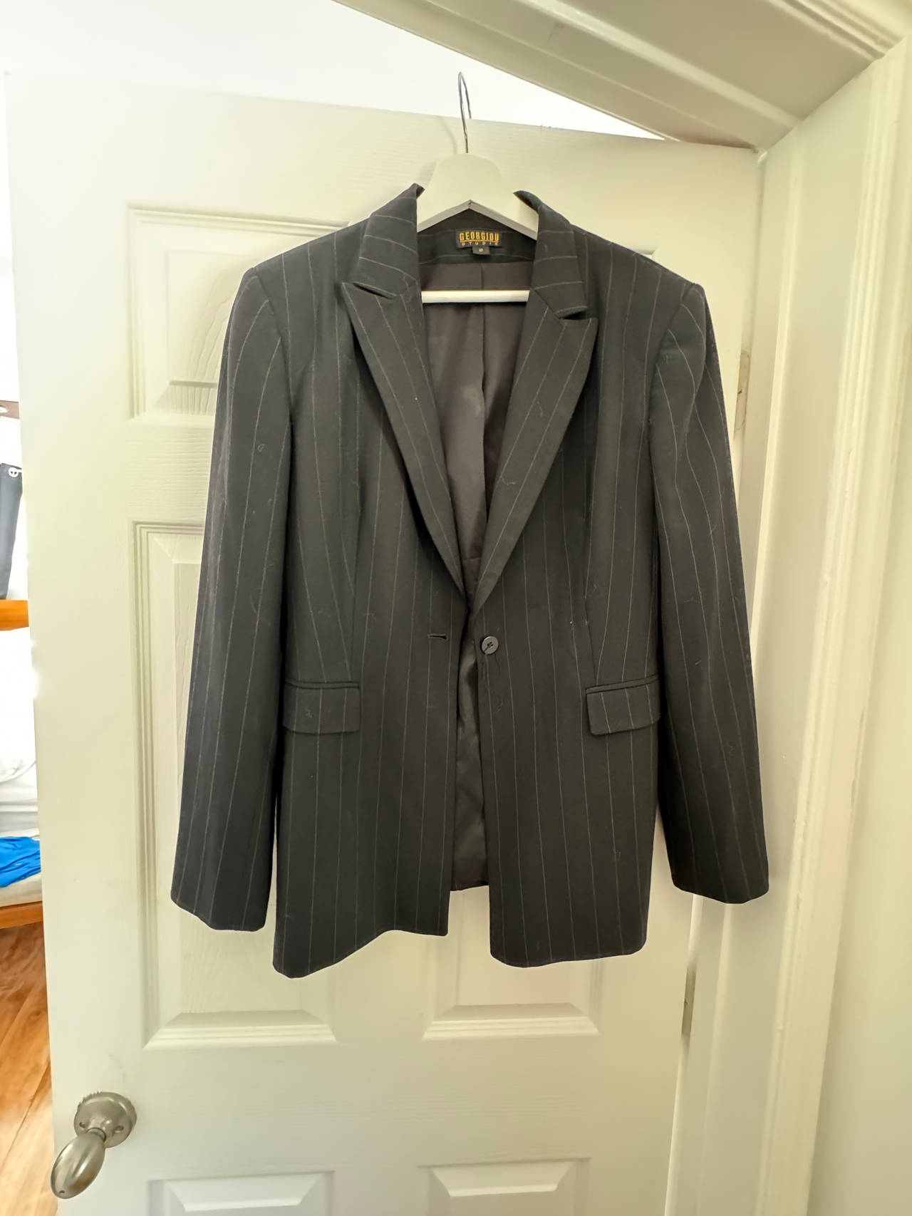 Erasmus Pinstripe Blazer