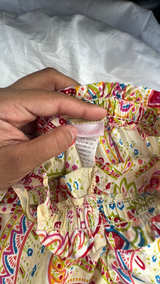 Cach Cach Paisley Print Cotton Pants - Image 2