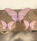 Vintage Sexton Butterfly Wall Art Set - Image 1