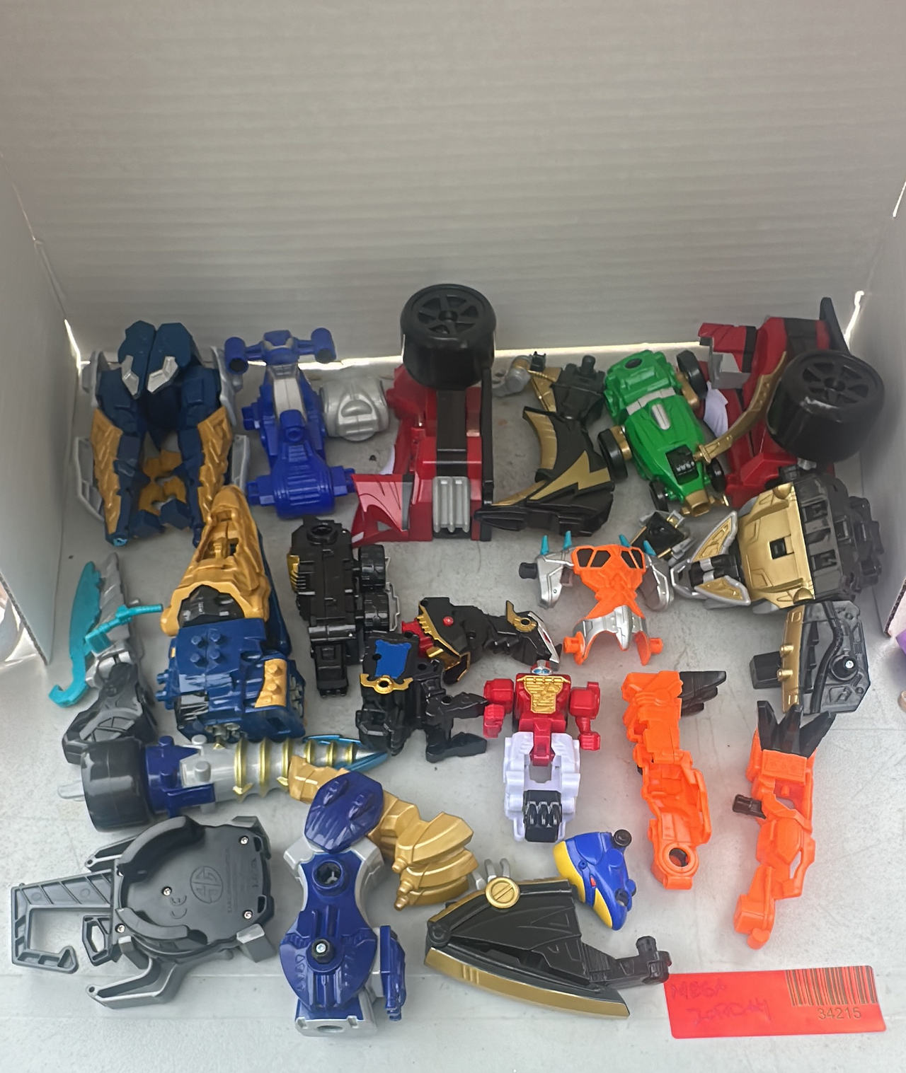 Power Rangers Dino Charge Zord Parts Lot