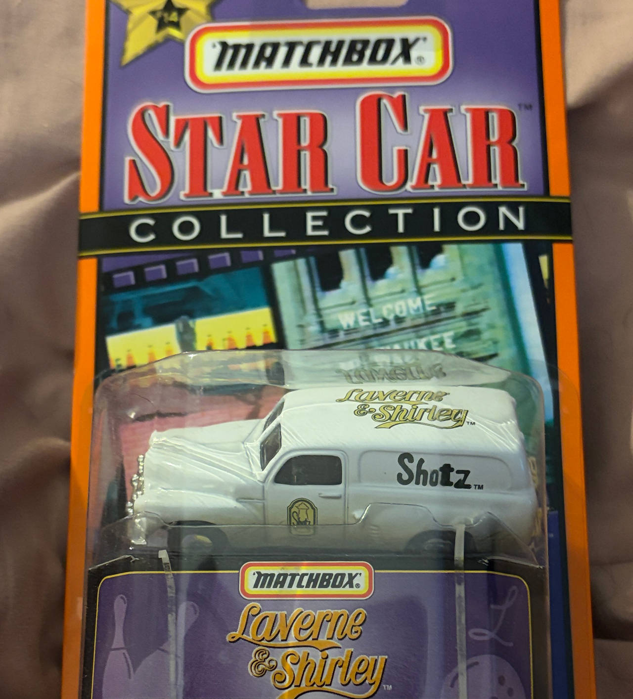 Matchbox Star Car Collection Laverne & Shirley Shotz Brewery Van