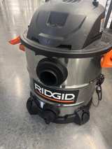 RIDGID 10 Gallon 6.0 Peak HP Stainless Steel Wet/Dry Shop Vacuum - Image 3