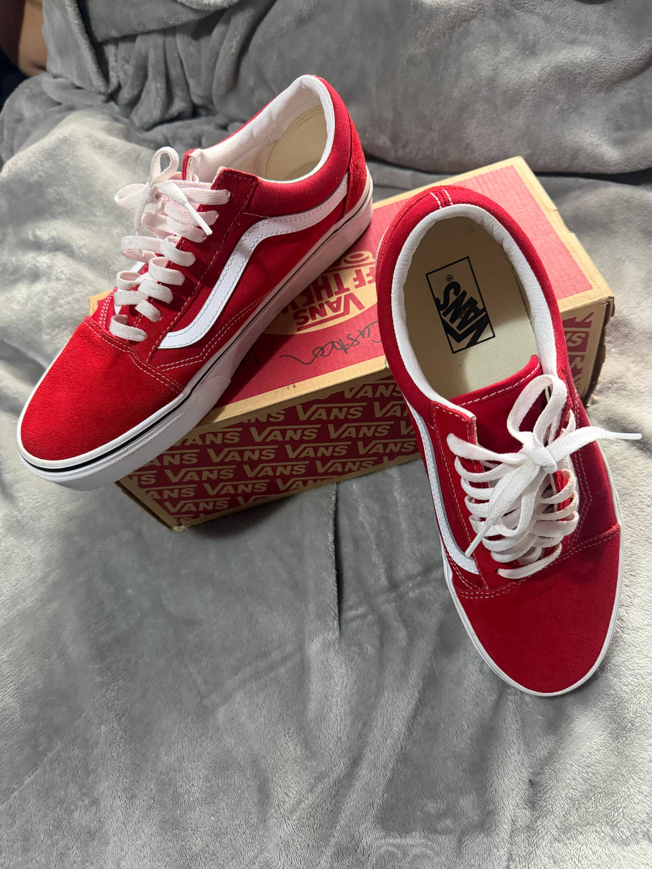 Vans Old Skool Racing Red/White