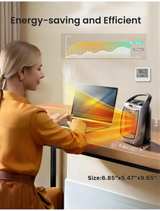 ELECTRICTIC 1500W Portable Ceramic Space Heater - Image 4