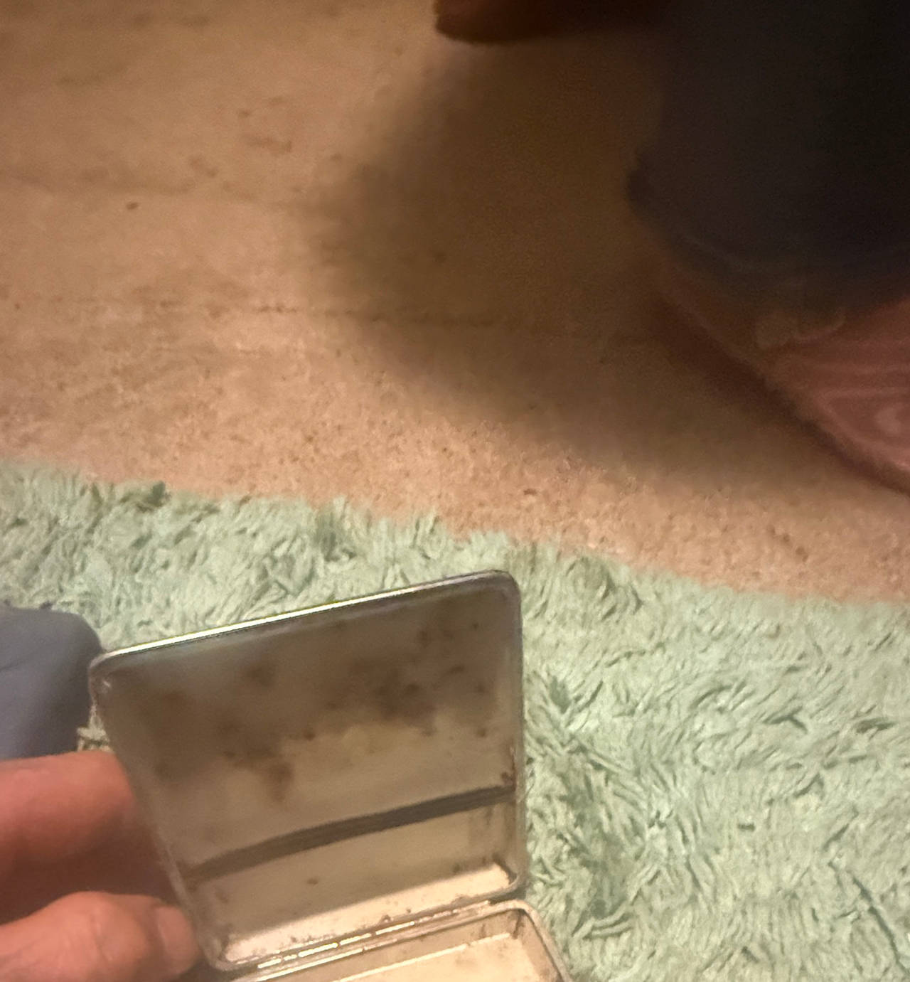 Vintage Metal Cigarette Case