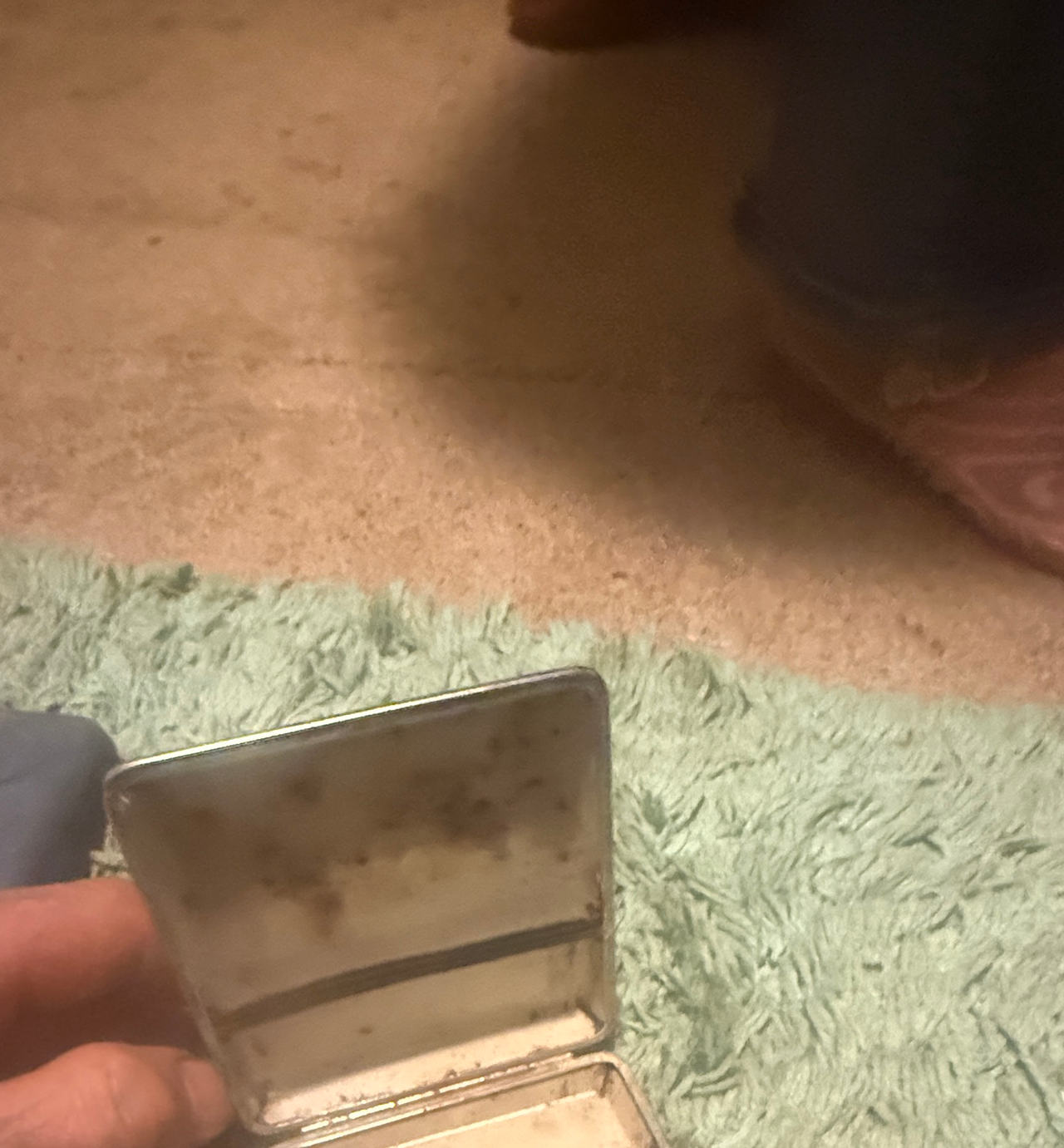 Vintage Metal Cigarette Case
