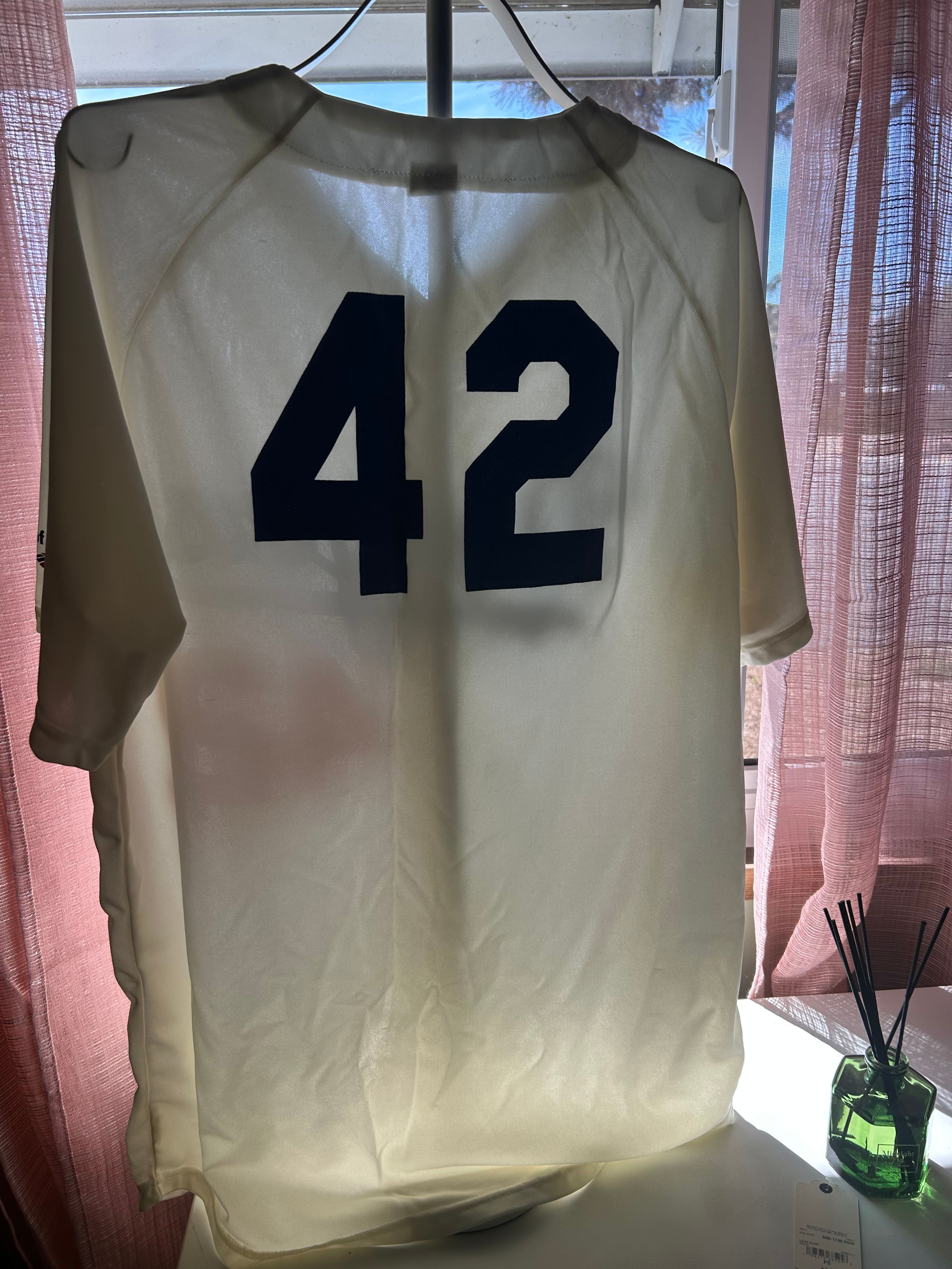 Jackie Robinson 1955 Brooklyn Dodgers Jersey - Image 3