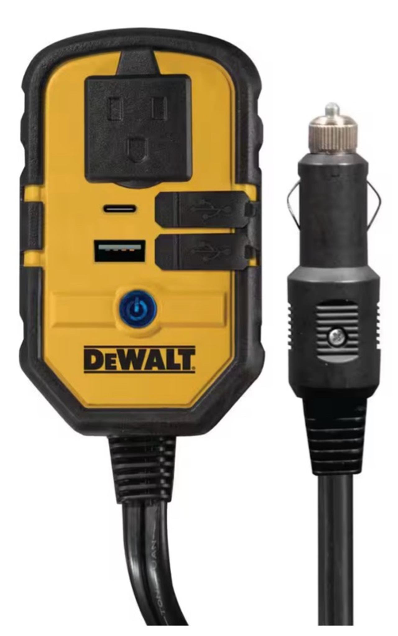 DEWALT DXAEPI140 140W Portable Car Power Inverter