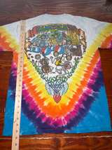 Liquid Blue Grateful Dead Summer Tour 1992 Tie Dye T-Shirt - Image 5