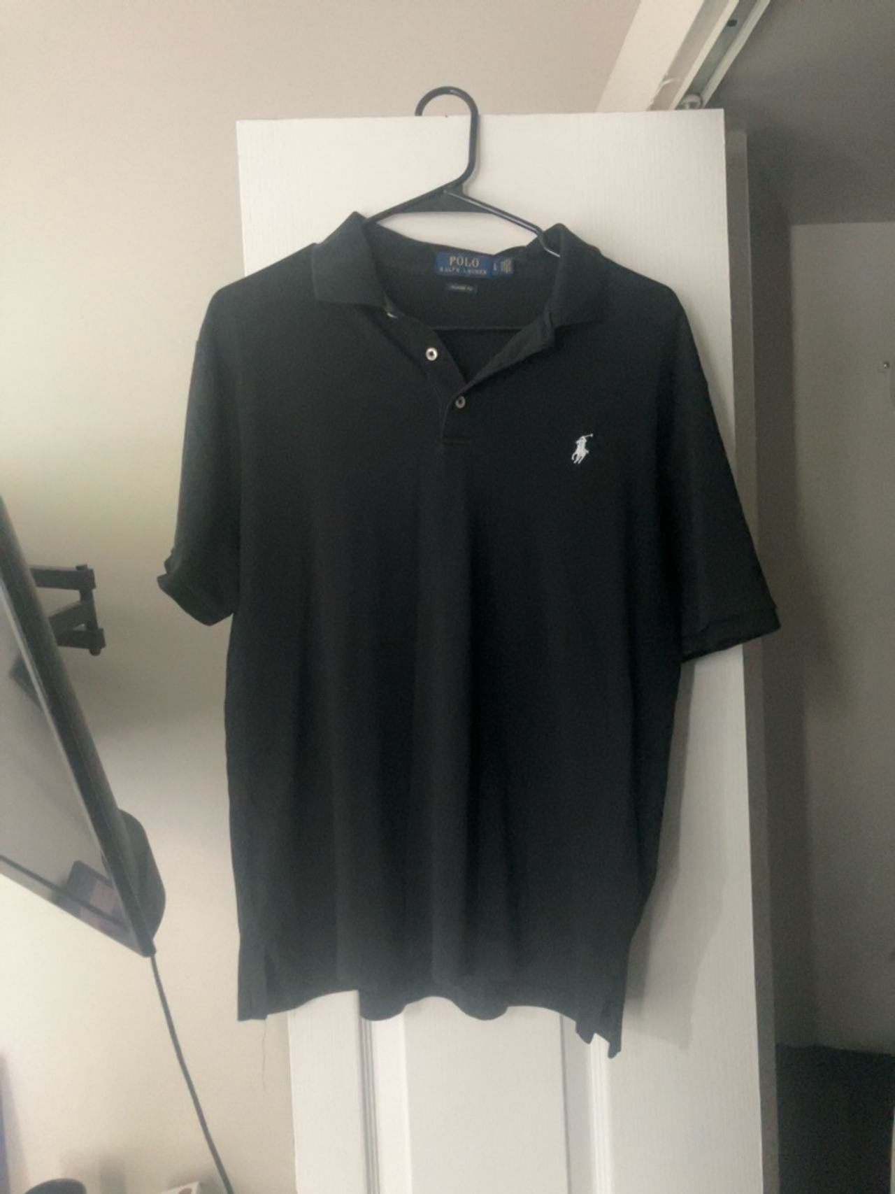 Ralph Lauren Men's Black Polo Shirt
