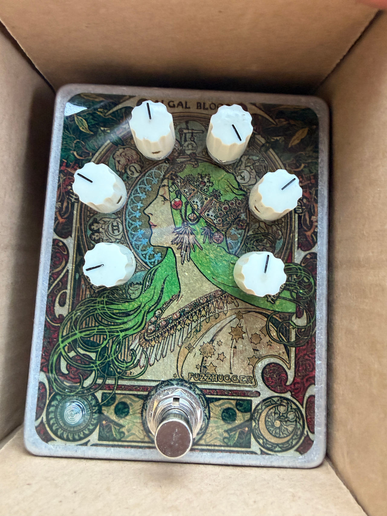 FuzzHugger Algal Bloom Fuzz Pedal