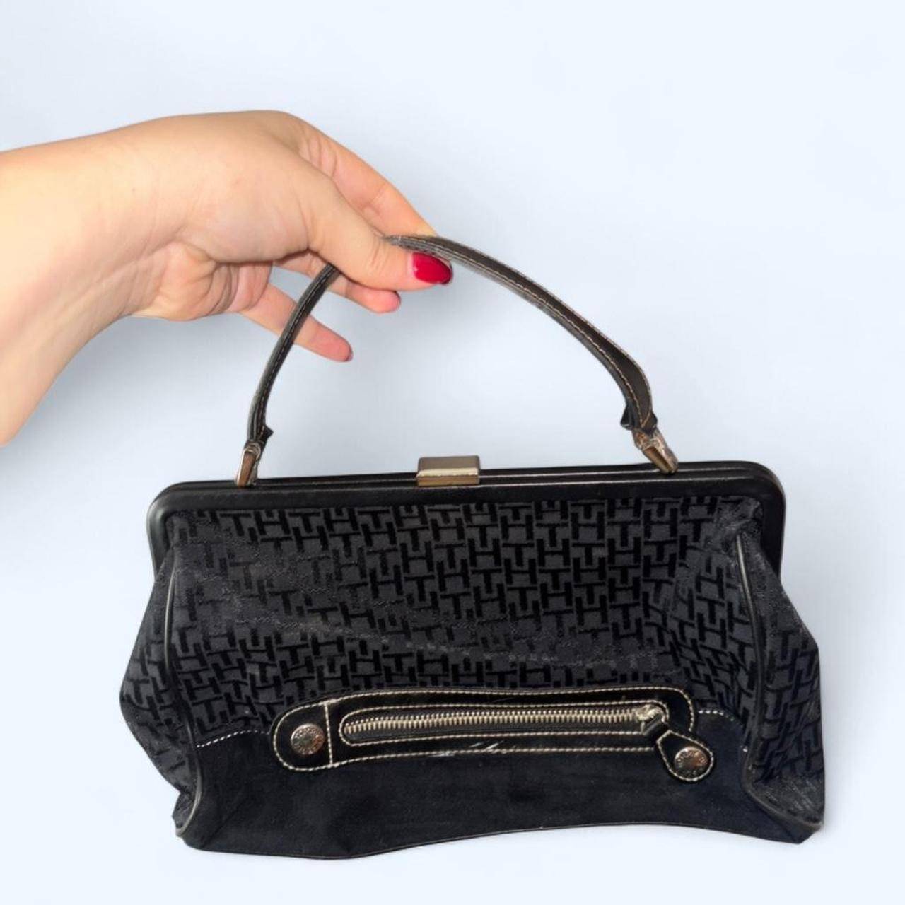 Tommy Hilfiger Monogram Frame Handbag