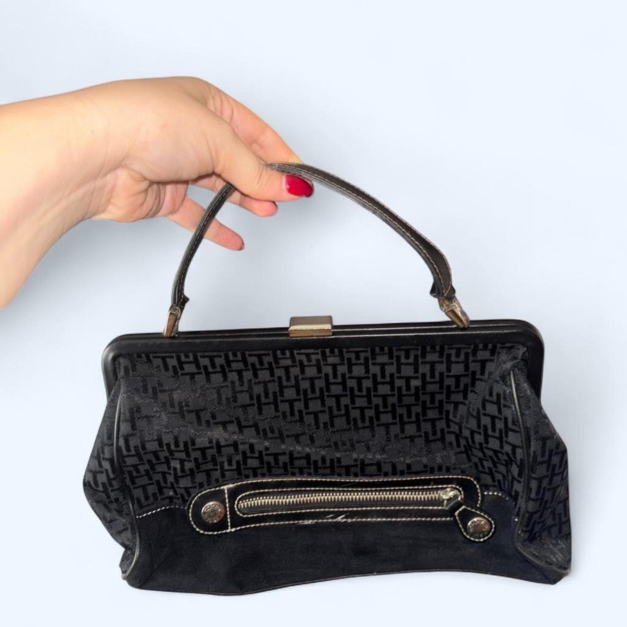Tommy Hilfiger Monogram Frame Handbag