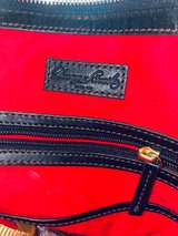 Dooney & Bourke Florentine Leather Domed Satchel Black - Image 4