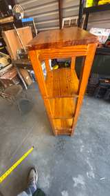 5-Tier Solid Wood Shelving Unit - Image 4
