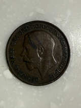 British George V One Penny Coin 1920 E5 - Image 1
