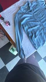 Eileen Fisher Tencel Lyocell Button Down Shirt - Image 2