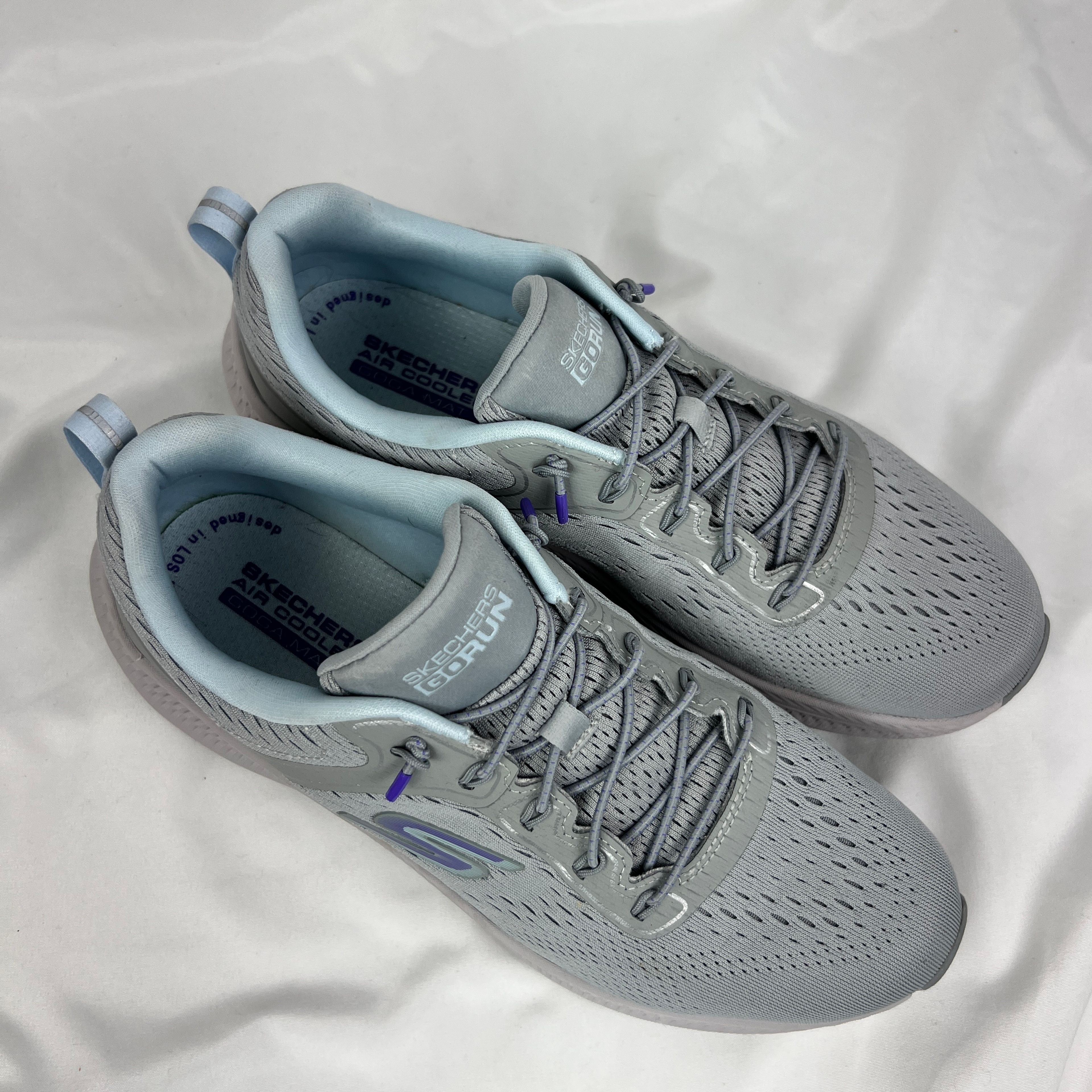 Skechers GO Run Consistent 2.0 Women's Running Shoe Slip in Sneakers Size 8 Blue - Image 7