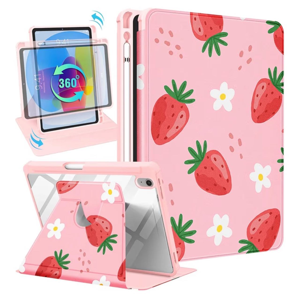 iPad A16 Case - for iPad 10th Generation Case 10.9 Inch Kids Girls Women Cute St