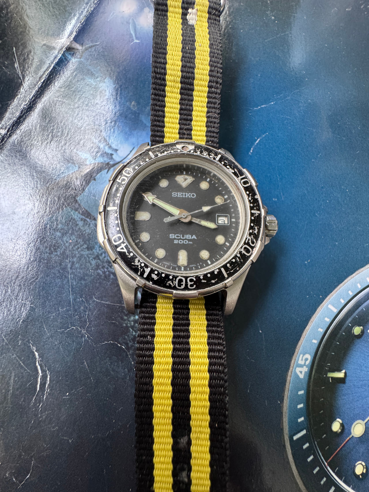 Seiko 7N35-6000 Scuba 200m Diver