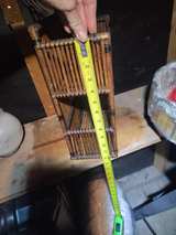 Vintage Bamboo Rattan Wall Shelf - Image 3