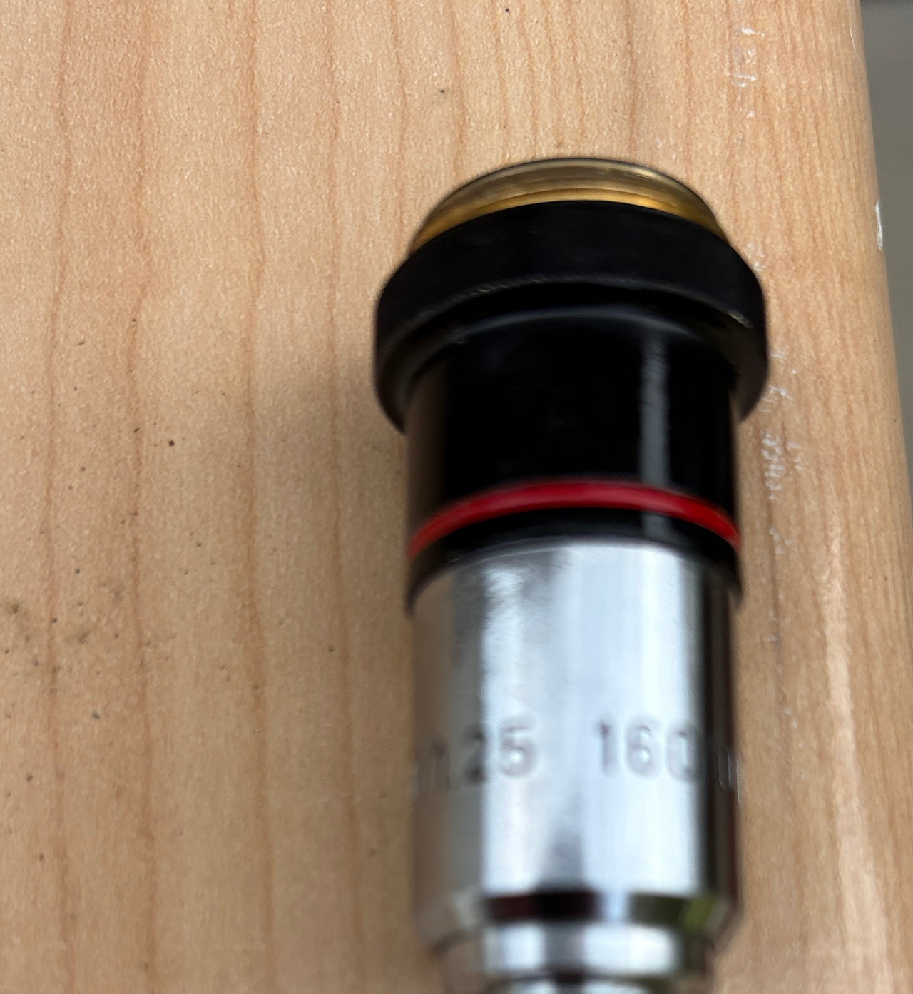 100x Oil Immersion Microscope Objective Lens