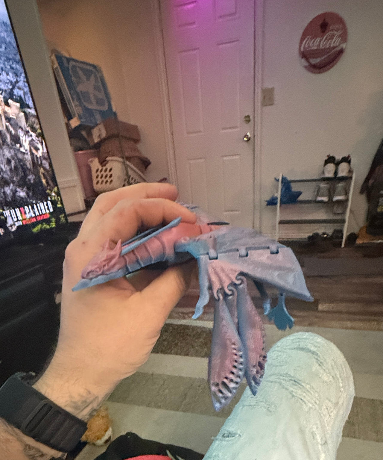 3D Printed Articulated Dragon Toy