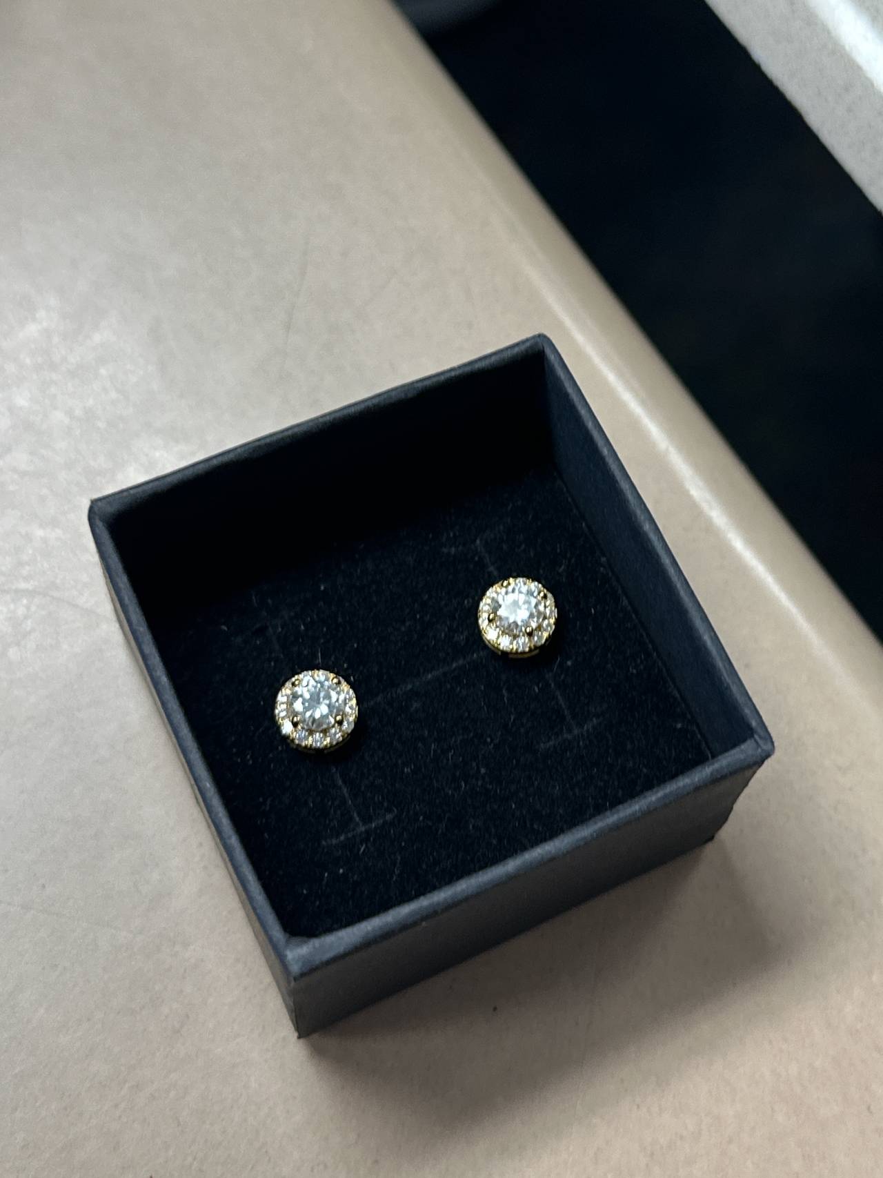 Diamond Stud Earrings