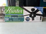 Hunter Mill Creek 52-inch Matte Black Ceiling Fan - Image 3