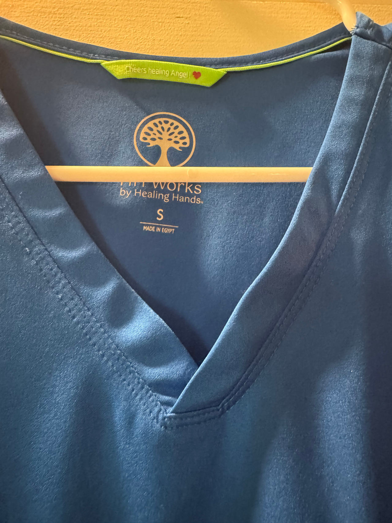 Healing Hands HH Works Scrub Top and Bottoms size small