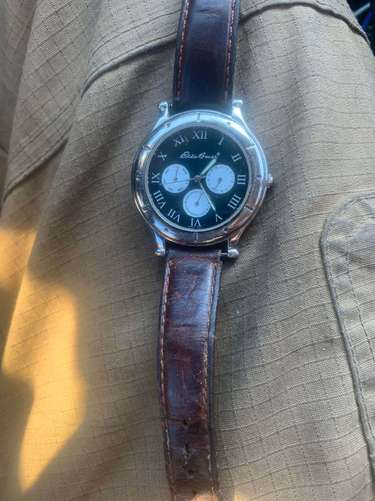Eddie Bauer Multi-Dial Quartz Watch