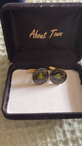 About Town Lebanese Coin Cufflinks - Image 1
