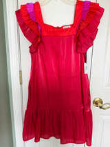 TCEC Ruffle Sleeve Mini Dress size Small NEW - Image 1