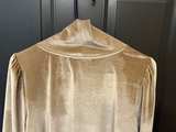 LOFT Velvet Mock Neck Puff Shoulder Top - Image 7